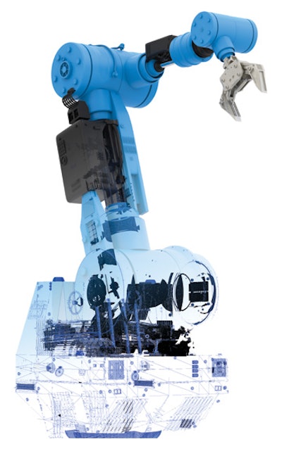 Cobots are simpler to install in a plant than robots.