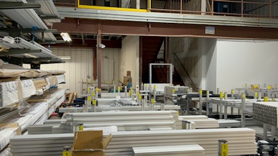 mk North America houses over 200 different shapes of aluminum extrusion and about 3,000 components and accessories.
