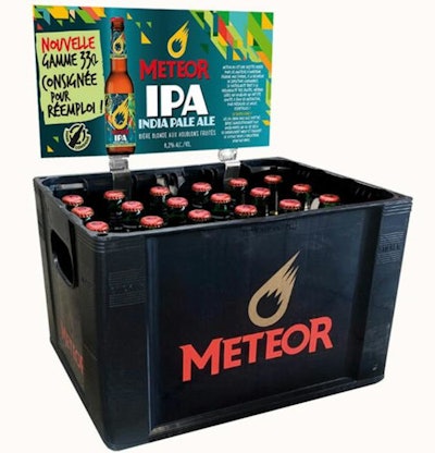 Meteor Brewery is launching a range of specialty beers in reusable 33cl bottles.