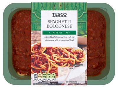 Tesco is introducing chilled meal trays made with 30% post-consumer recycled plastic trays.