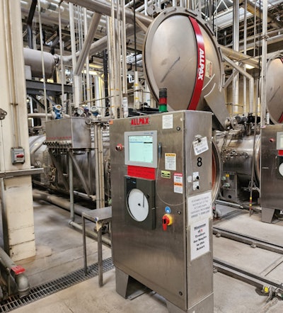 ROC water can now be used in retort process control in place of soft cold water.