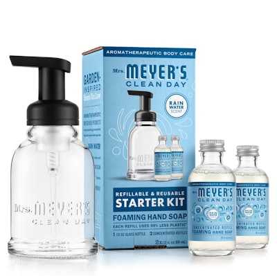 Household Products—Mrs. Meyer's Clean Day Foaming Hand Soap Starter Kit from SC Johnson Lifestyle Brands.