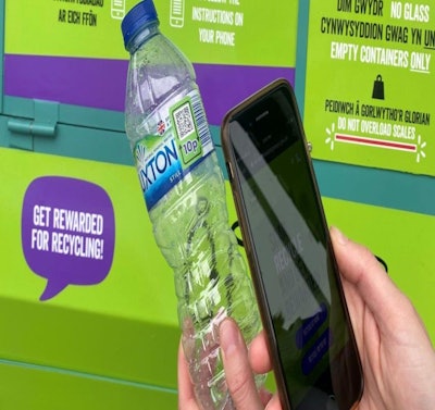 Nestlé's digital deposit return scheme pilot allows Buxton water consumers in Wales to earn a reward for recycling their bottle.