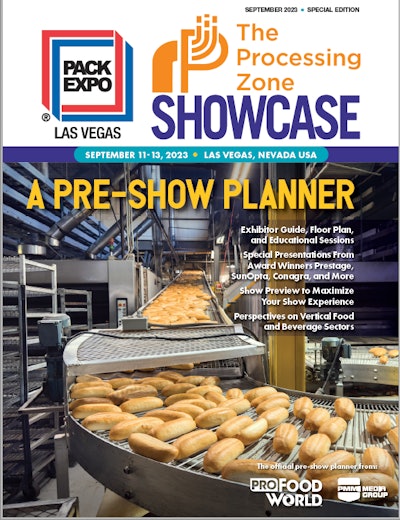 Pro Food World 2023 PACK EXPO Processing Zone Showcase