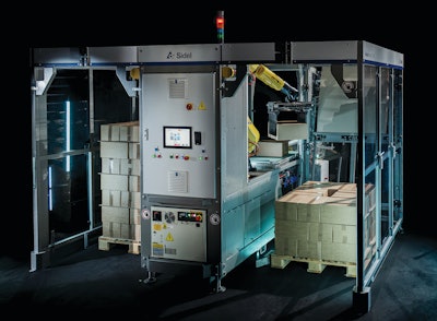 Packaging Robotics: Sidel’s RoboAccess_Pal S palletizer