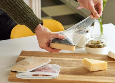 W&P's reusable stretch wrap replaces single-use products like cling wrap.