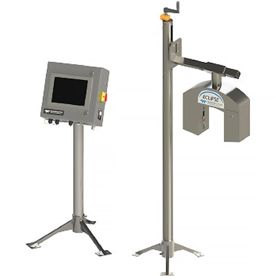 Teledyne TapTone ECLIPSE inspection equipment, with cantilever design.