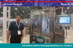 Vertical Bagger For Liquids Precisely Controls Product Volume, Removes Excess Air