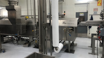 A TNA batch-pro 12 fryer reduces rejects to less than 3%, while a unique fryer design minimizes oil use, contributing to both product and material savings.
