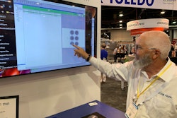 Mettler-Toledo’s Victor Kelly demonstrates the latest version of the company’s ProdX software, showing the ease of documenting and reporting inspection issues.