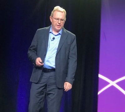 Blair Hembruff, president, Cygnus Consulting, speaking at AVEVA World 2023 in San Francisco.