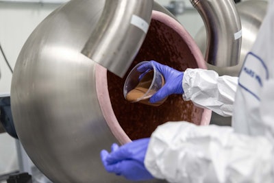 Recipes will be perfected in small batches in the plant’s contemporary test kitchen.