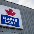 Maple Leaf Foods logo Bradford Ontario plant