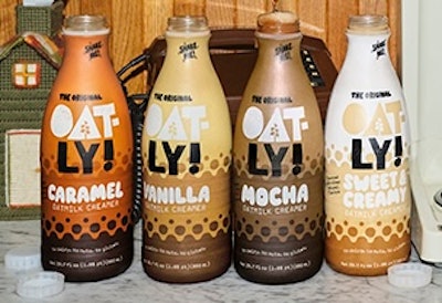 Oatmilk Creamers Flavored Oatly
