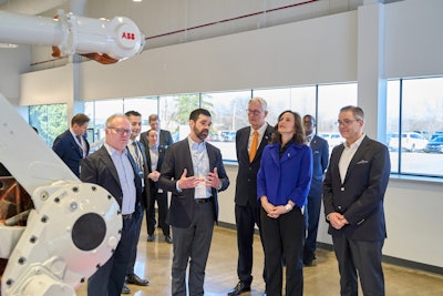 Gretchen Whitmer tours the renovated ABB facility