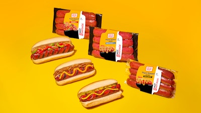 Oscar Mayer plant based hot dogs sausages
