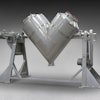 Model VB-60-SSIS Vee-Cone Blender achieves uniform blends more gently, sanitizes more rapidly, and discharges more thoroughly using less energy than agitated blenders.