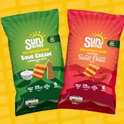 PepsiCo's new Sunbites packaging with 50% PCR plastic coincides with a reformulated recipe for the chips.