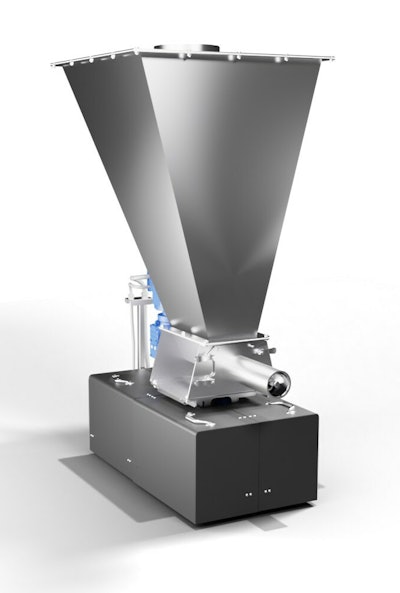 Thayer Scale's MSV gravimetric feeder provides highly responsive feed-rate control and accuracy in a small form-factor package.