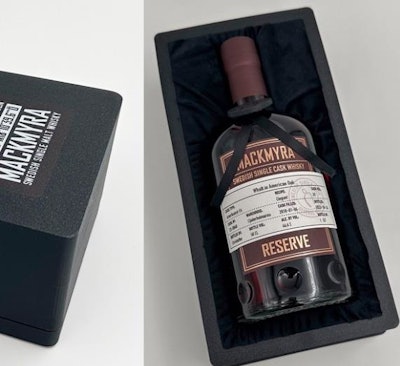 MackMyra is introducing Digital Product Passports to its packaging via NFC tags, to share the whisky's history and information.