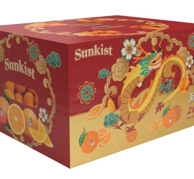 Sunkist Growers included QR codes on its Lunar New Year packaging to share recipe inspiration.