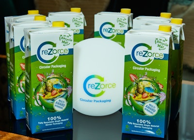 'The way I like to think about it, every single reZorce carton that is sold, is additional high-quality feedstock for Biffa or other MRF partners,' Johnston says.