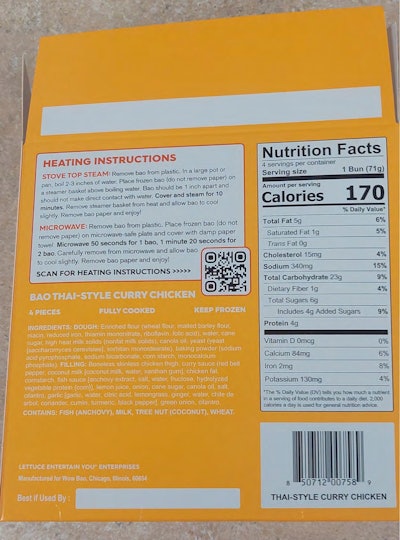 Wow Bao Walmart Safety Alert Allergens