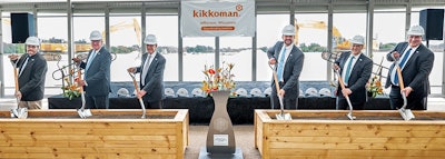 Kikkoman groundbreaking Wisconsin