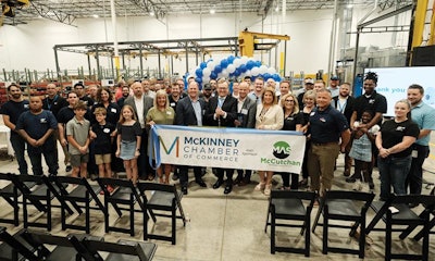 Employees and their families, local dignitaries, customers, and NORD global management were some of the many guests who attended the McKinney ribbon cutting.