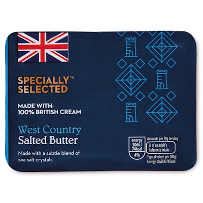 Aldi plans to eliminate over 10 metric tons of non-recyclable packaging annually by switching to recyclable wrappers for two of its own-label butters.