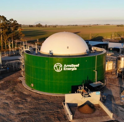 Anaerobic Digester Beef Fluence