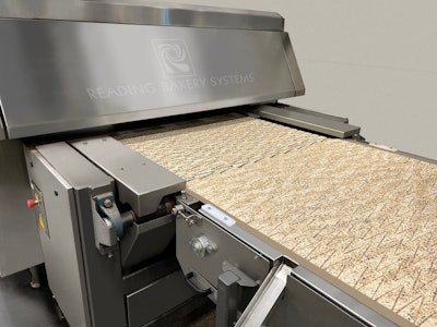 RBS’s Multi-Crisp Baked Snack System integrates sheeting line and oven in a fully automated setup.