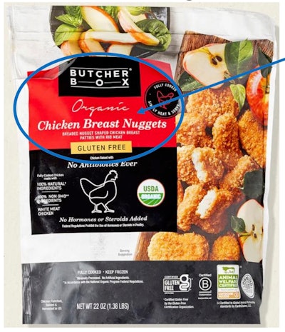 Perdue chicken breast nuggets recall metal wire