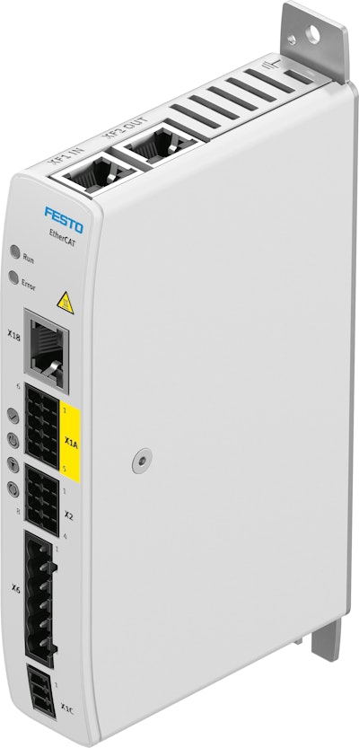 CMMT-ST multiprotocol DC servo drive for stepper motors.