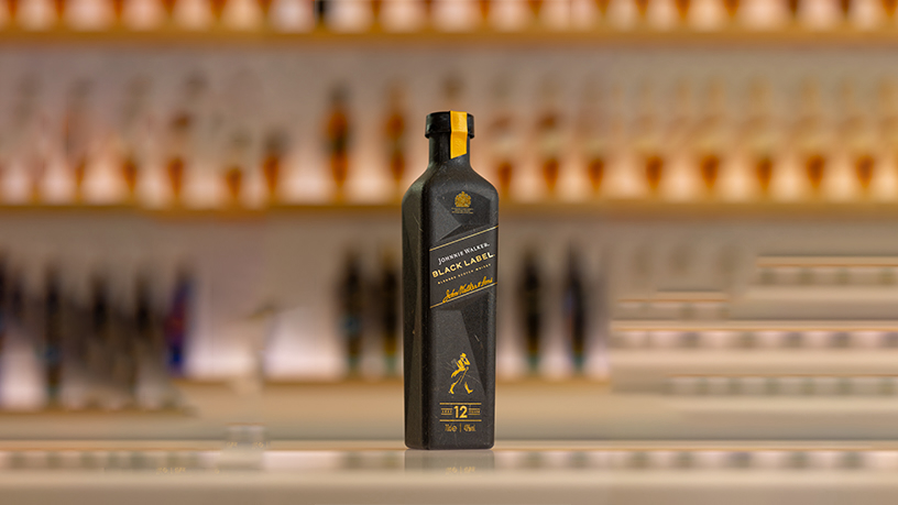 Created in partnership with PA Consulting, as part of the Bottle Collective with PA and PulPac, this is Diageo&rsquo;s first paper-based 70cl bottle trial in the on-trade
