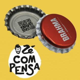 Ambev has added QR codes to some of its Brahma brand beer bottle caps, allowing consumers to access a loyalty program.