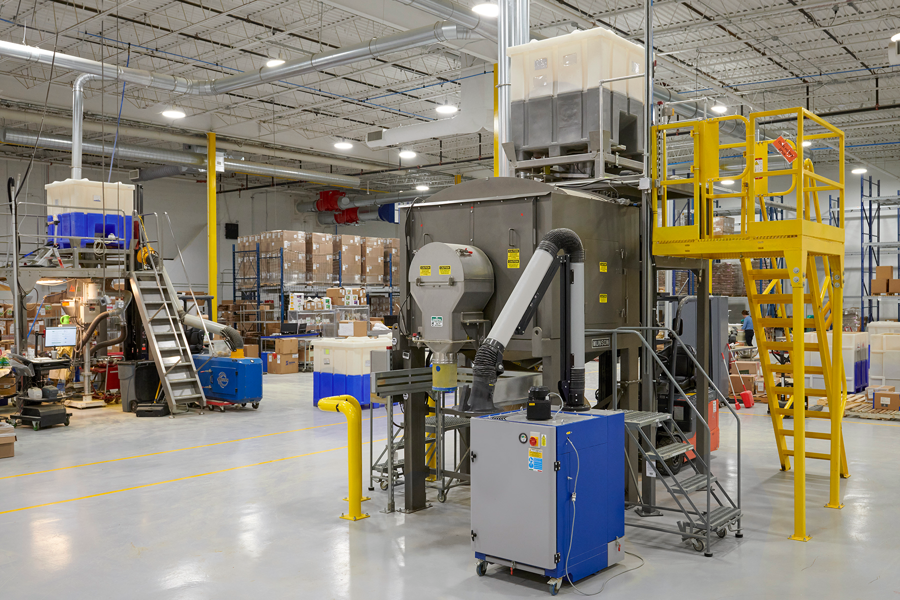 Dr. Harvey's use of a Munson rotary batch mixer is reaping promising results.