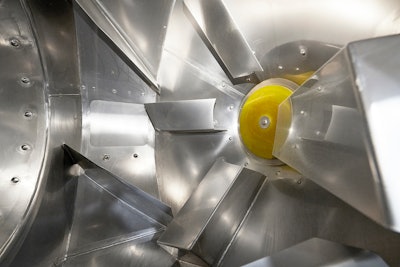 Munson's mixer helps Dr. Harvey's processing efficiency in multiple ways.