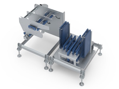 Short Rnr Parts Placed In Cleaning Rack