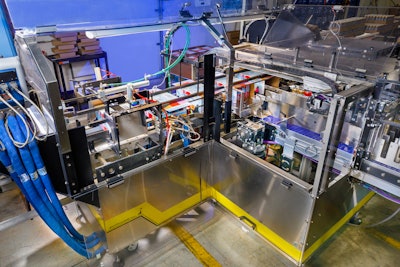 Econocorp’s Dual Infeed Beverage Spartan cartoner was recommended by Nestlé for Bettaway’s repacking operation.