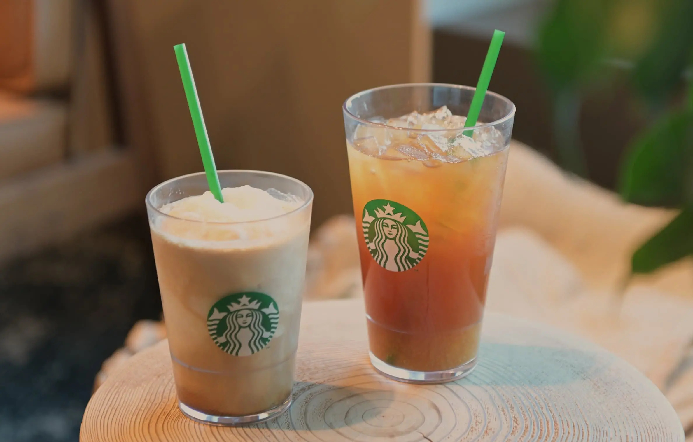 The bio-degradable straws further Starbucks' goal of a 50% reduction in waste by 2030.
