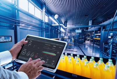 Emerson’s Pro.Lean tool connects to a PLC or other devices, and allows an operator to use a wizard tool to configure a dashboard for operators.