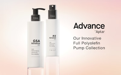 The GSA Advance dispensing pump and PZ Advance spray pump are made from polypropylene (PP) and polyethylene (PE), ensuring compatibility with major plastic recycling streams.