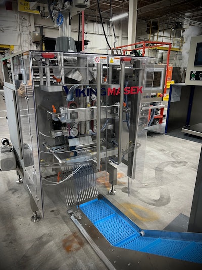 Camco’s OEM partners include Viking Masek, who supply a vertical form/fill/seal bagger.