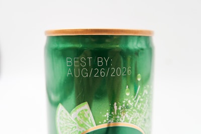 Matthews Marking Systems Laser Marking Soda Can Sample