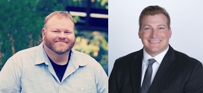 Kyle Stratton (left) and Brandon Busch