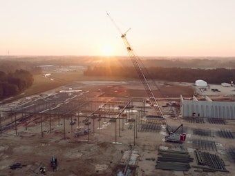 7210 Walmart Valdosta Aerial Crane Sunset 001 63a73b077a1b60