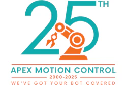25th20 Anniversary20 Logo20 Apex20 Motion20 Control Transparent 64836d0f29cfdc