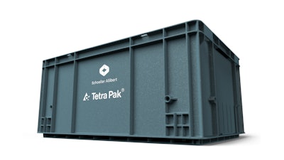 If trials are successful, Tetra Pak plans to replace over 50,000 transport crates at its spare parts distribution centre in Lund, Sweden.