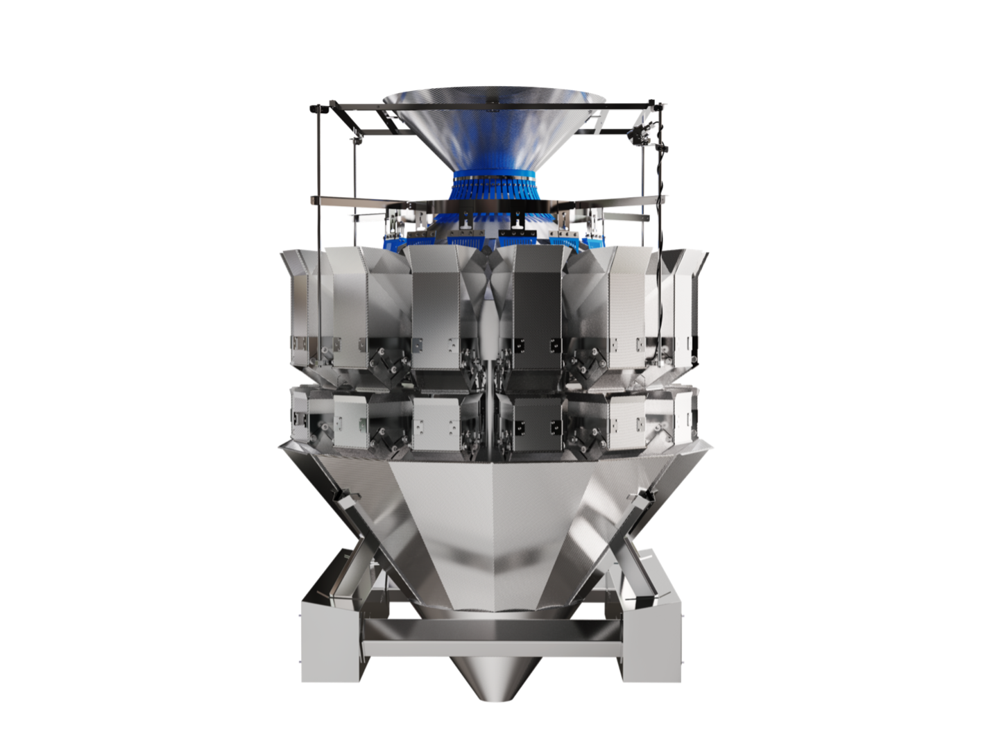 Stainless steel multihead weigher with digital precision packaging equipment